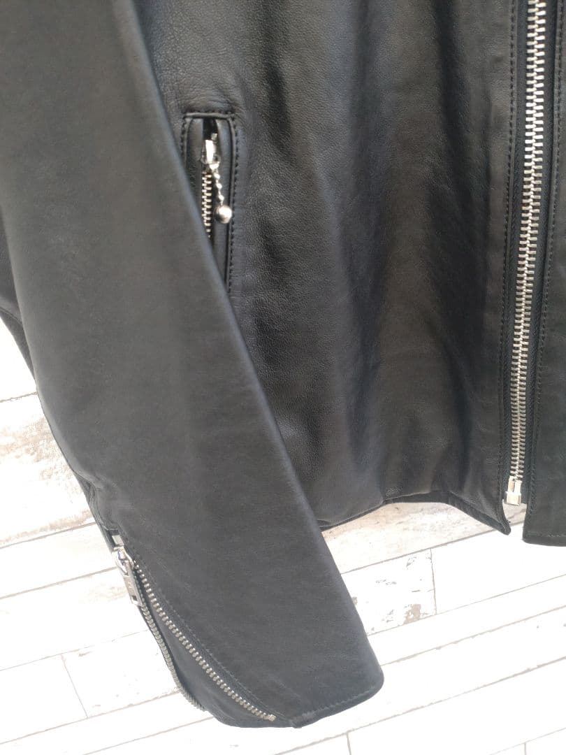 K*j様 HYSTERIC GLAMOUR ブラックレザー　シングルライダース