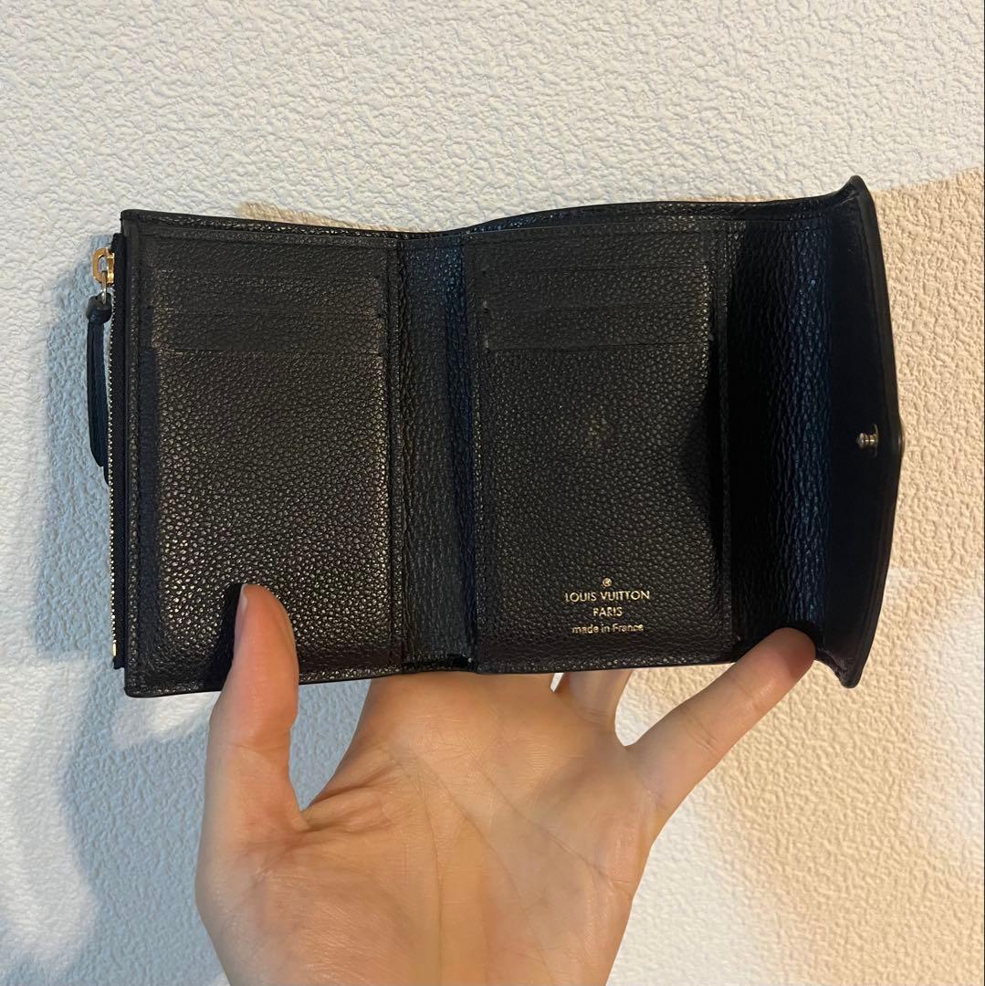 LOUIS VUITTON ポルトフォイユ　ヴィクトリーヌ　黒