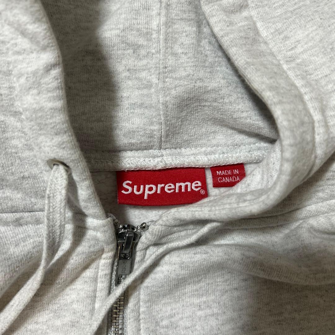 Supreme ✖︎ THRASHERフルジップパーカー グレー