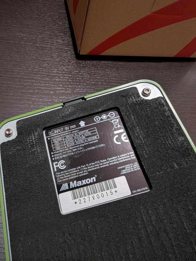 Maxon OD-820 オーバードライブ