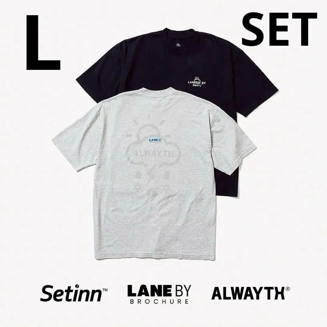 新品 Setinn LANE BY PROOF TEE 2枚セット