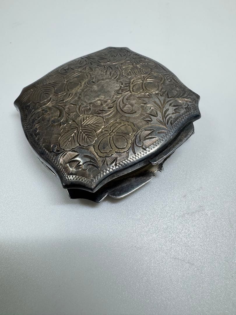 【アンティーク】シルバー製 パウダーケース 50.8g ヴィンテージ