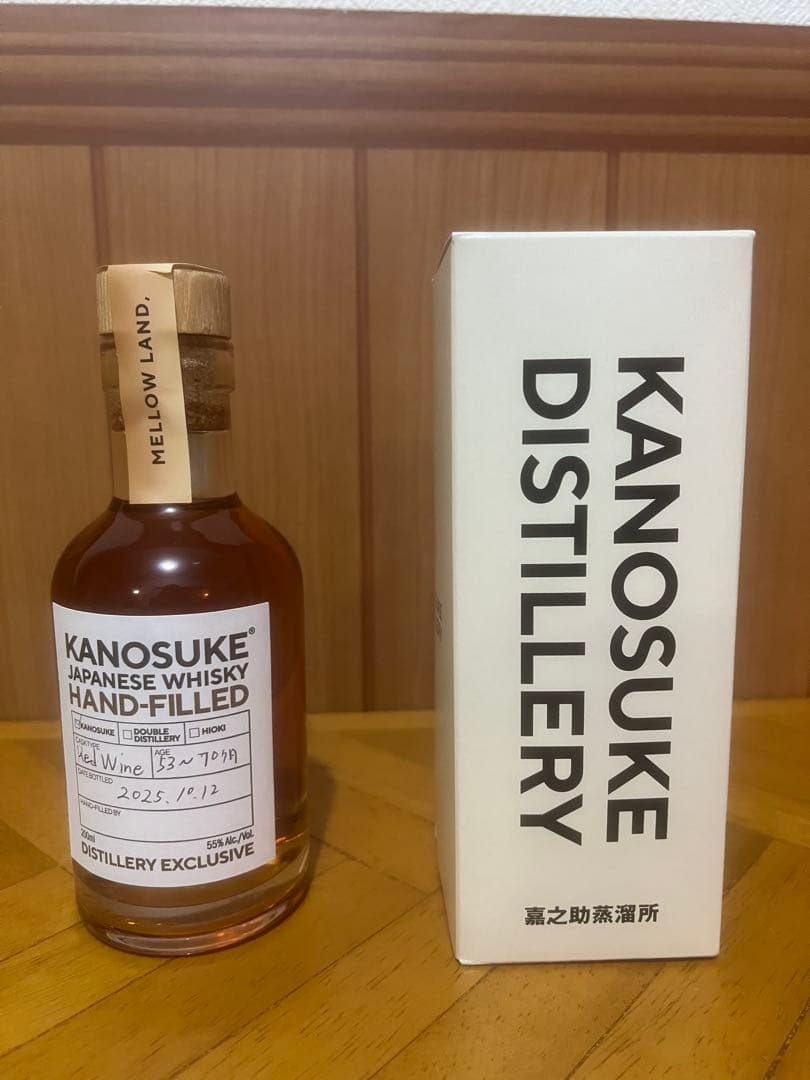 KANOSUKE WHISKY HAND-FILLED ハンドフィル　嘉之介