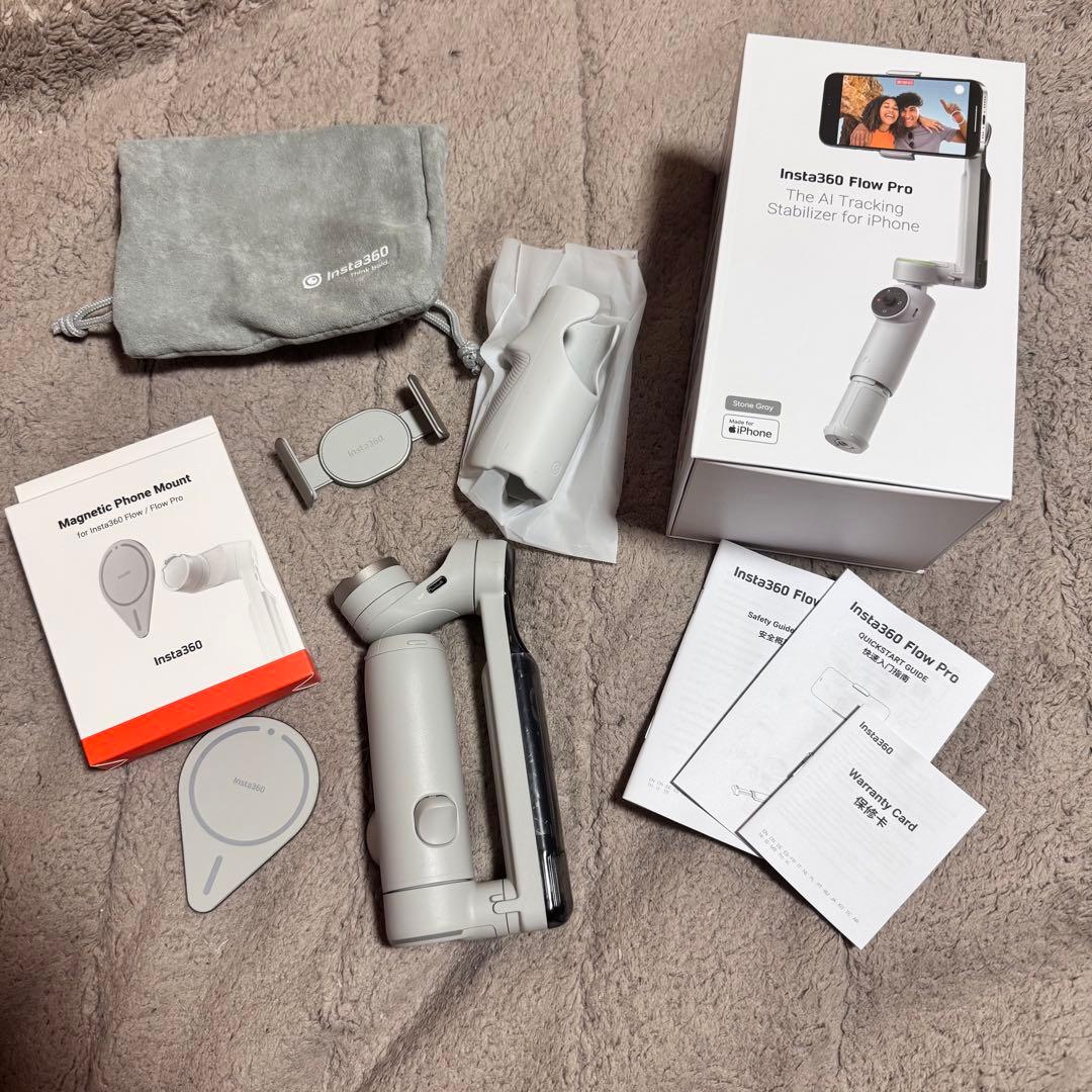 Insta360 Flow Pro & 磁気スマートフォンマウント
