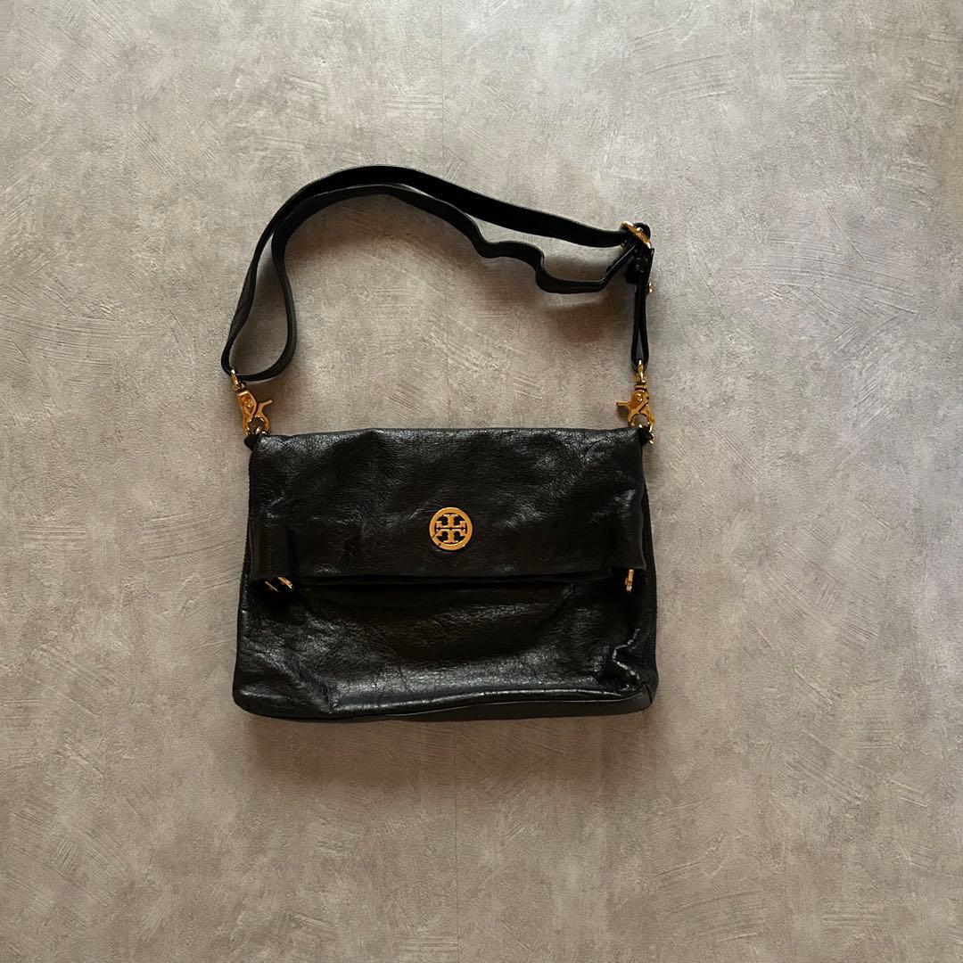 バッグ tory burch grunge shoulder bag y2k black