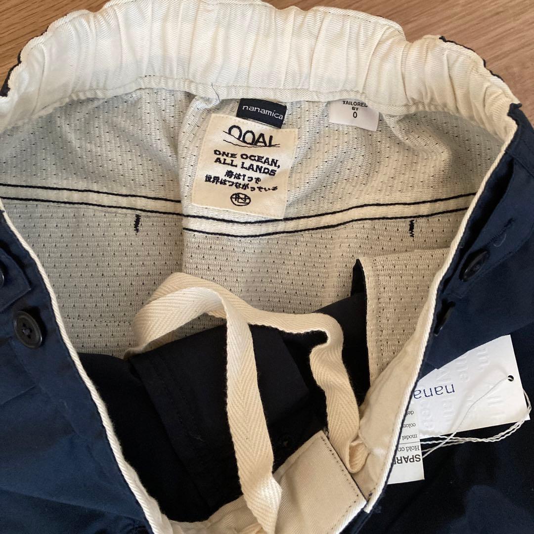 nanamica ワークパンツ SUCS406 ネイビー