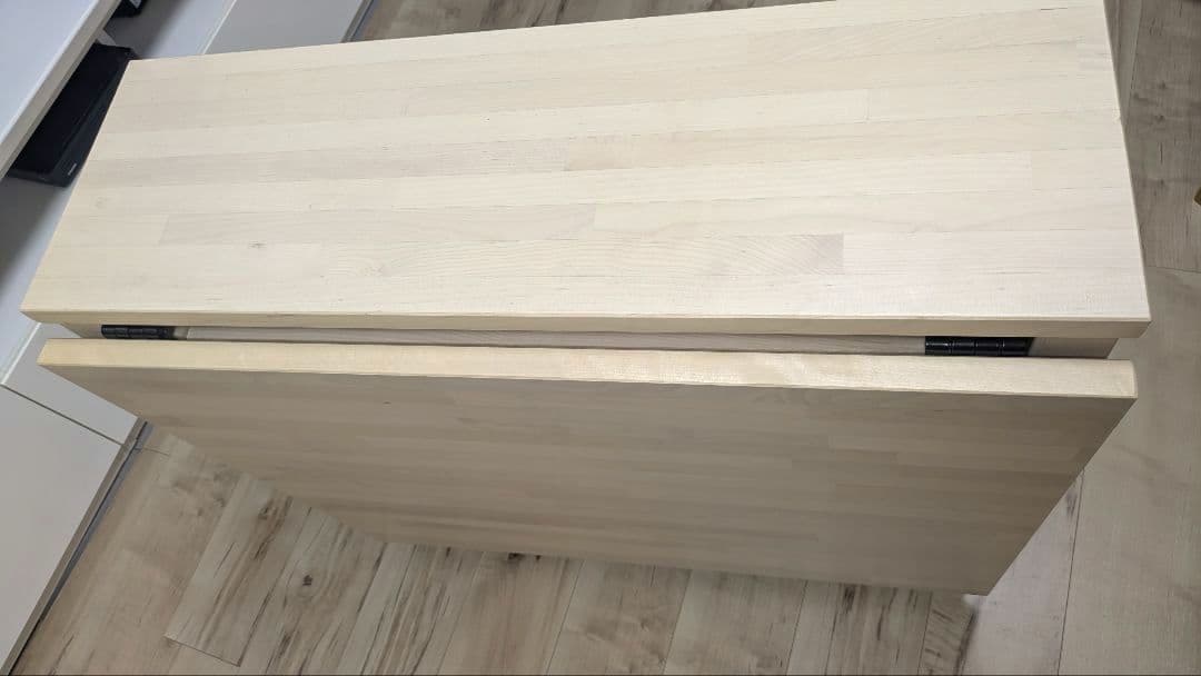 【美品】【廃盤品】【早い者勝ちです。】IKEA NORDEN折りたたみテーブル