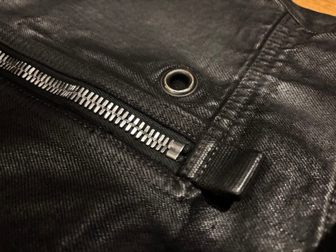 希少 RICK OWENS BAUHAUS POD BLACK WAX 48