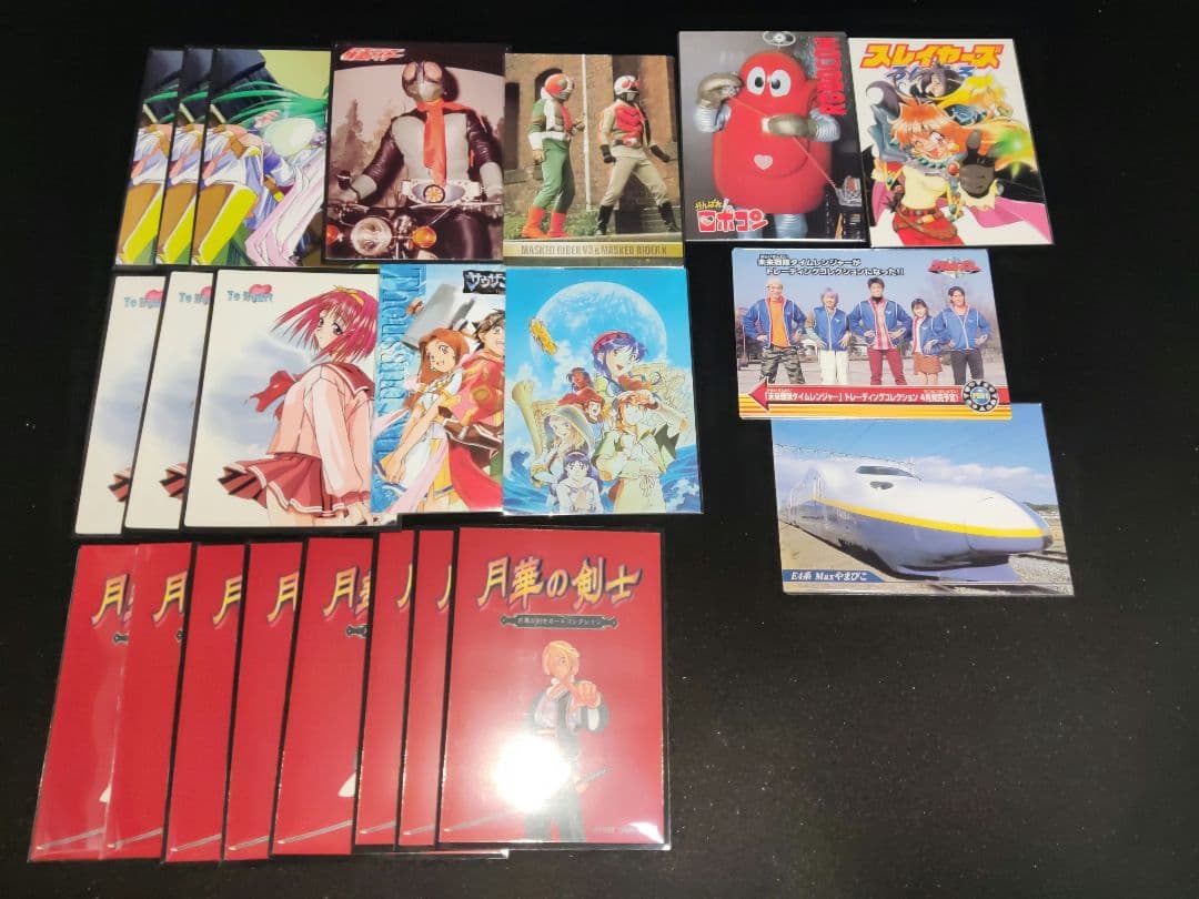 希少　月華の剣士　仮面ライダー　スレイヤーズ等　非売品プロモ　まとめ売り
