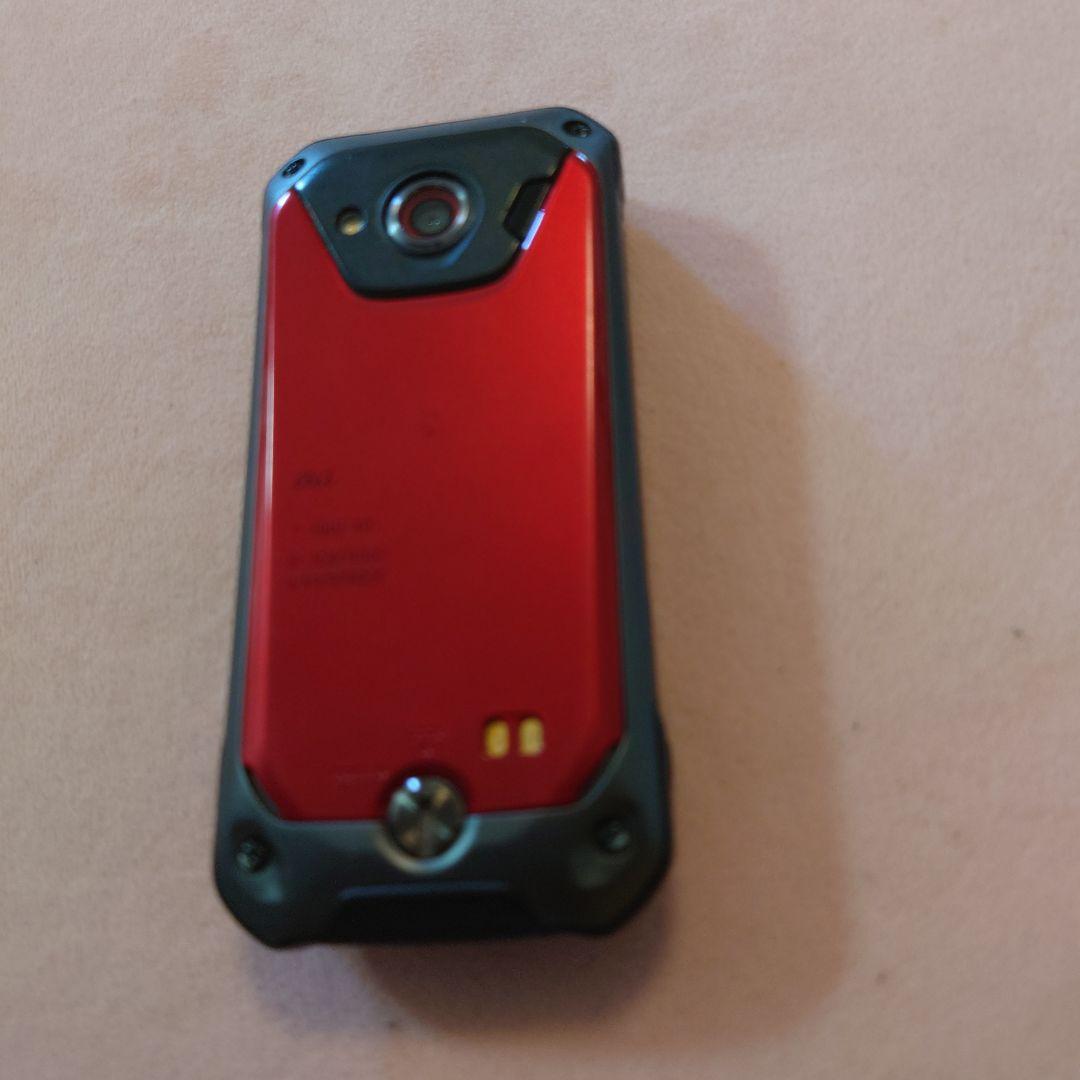 KYF33 au 充電器セット レッド