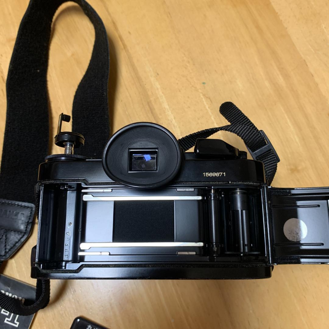【値下げしました】Canon A-1 フィルム一眼レフFD35-70mm 取説付