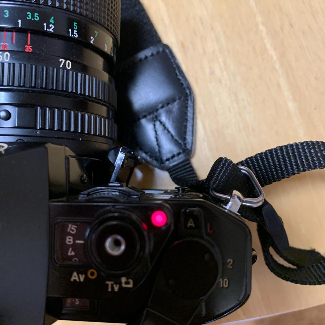 【値下げしました】Canon A-1 フィルム一眼レフFD35-70mm 取説付