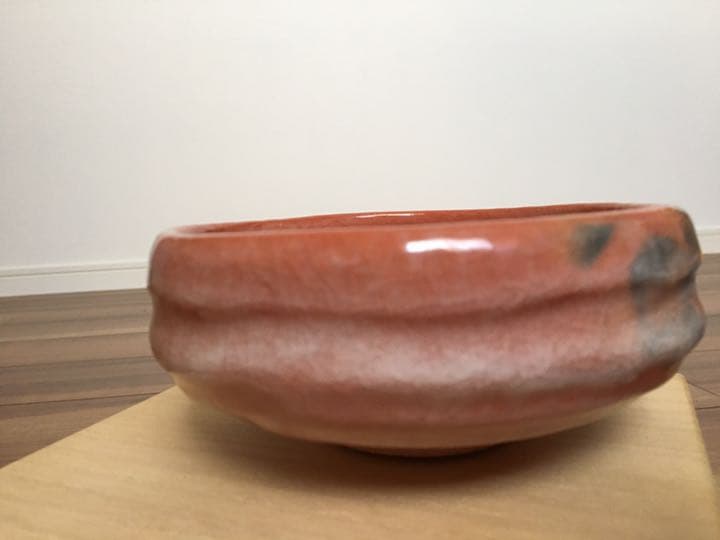 佐々木昭楽　赤楽茶碗
