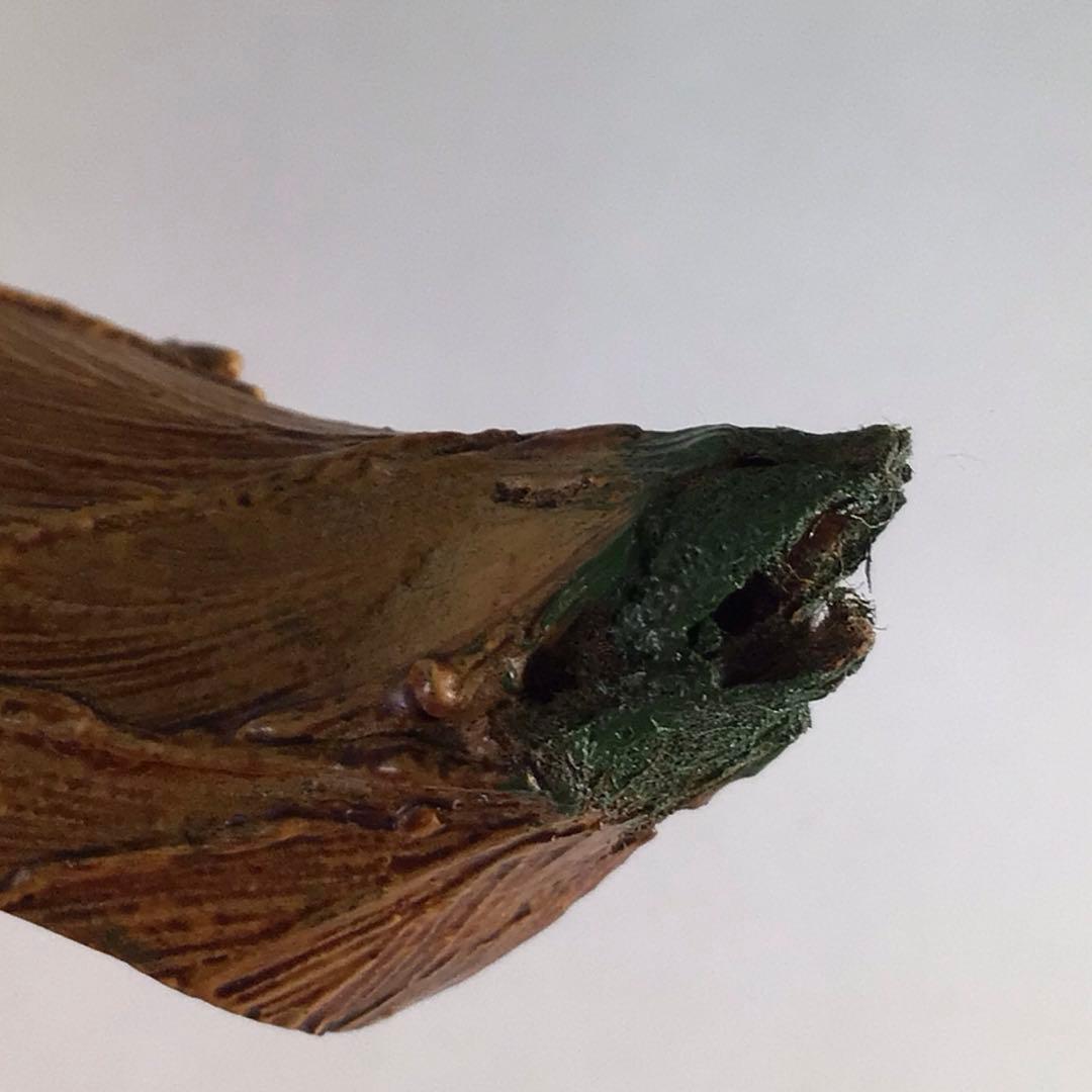 Ｒ６９１　香合　『中川正斉作』『乾漆』『筍香合』　共箱　茶道具　木工芸