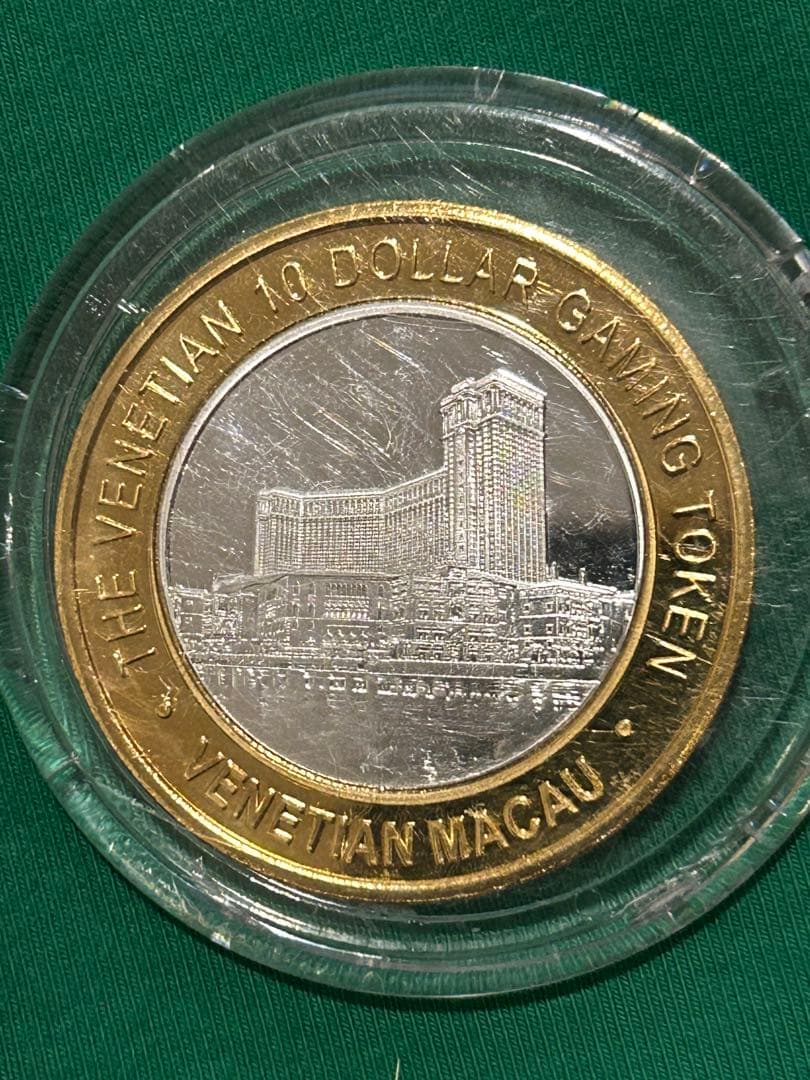 ラスベガス　カジノ　ヴェネチアン 10ドルトークン 限定品
