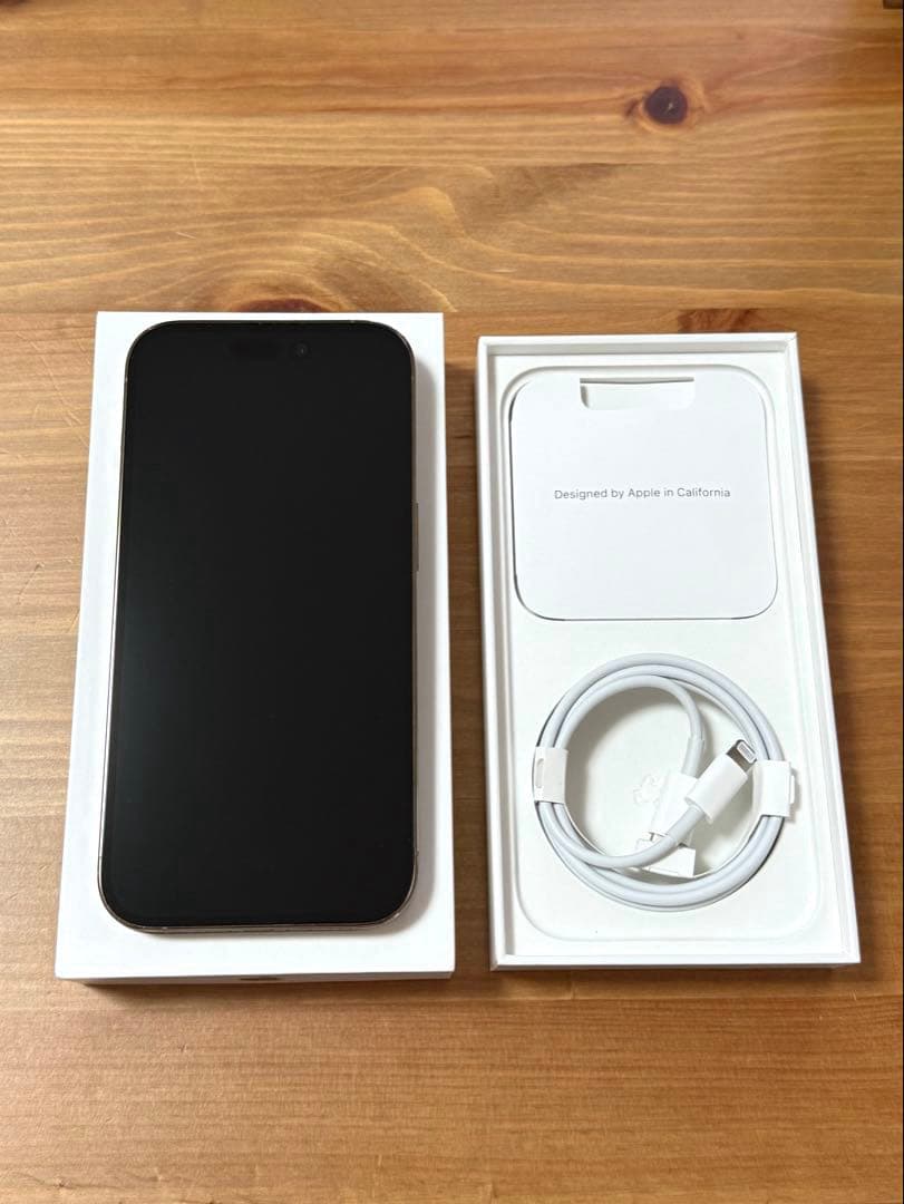 Apple iPhone 14 Pro 128GB ゴールド　充電ケーブル付