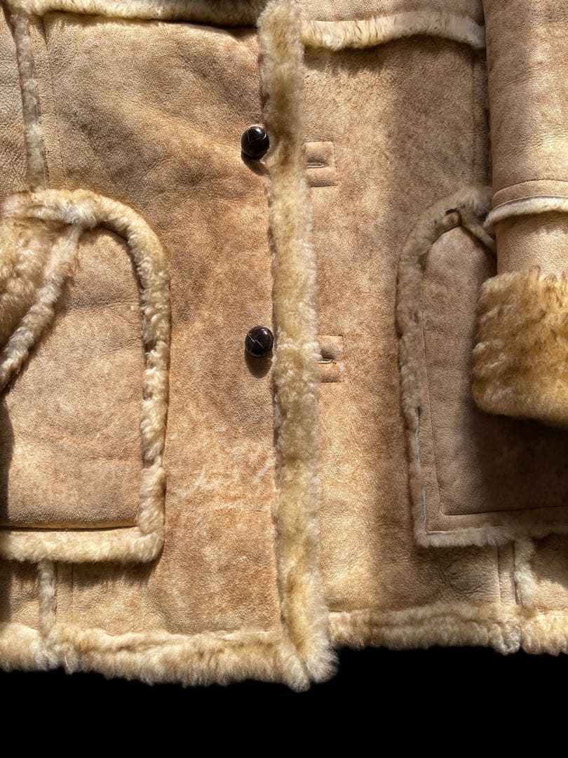 COOPER USA製 ムートンコート