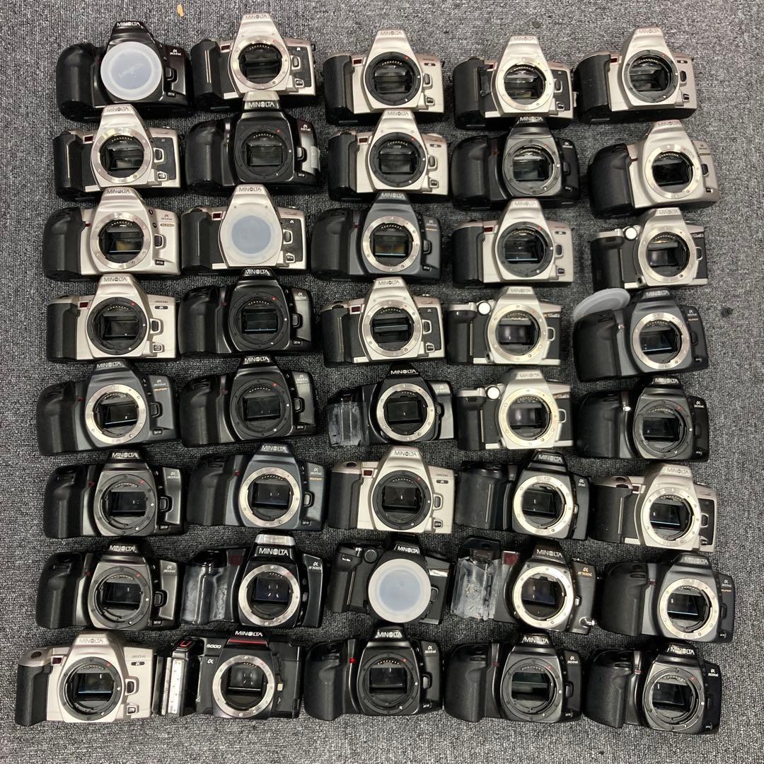 【メ5】計40個 MINOLTA 一眼レフ フィルムカメラ まとめ売り ジャンク