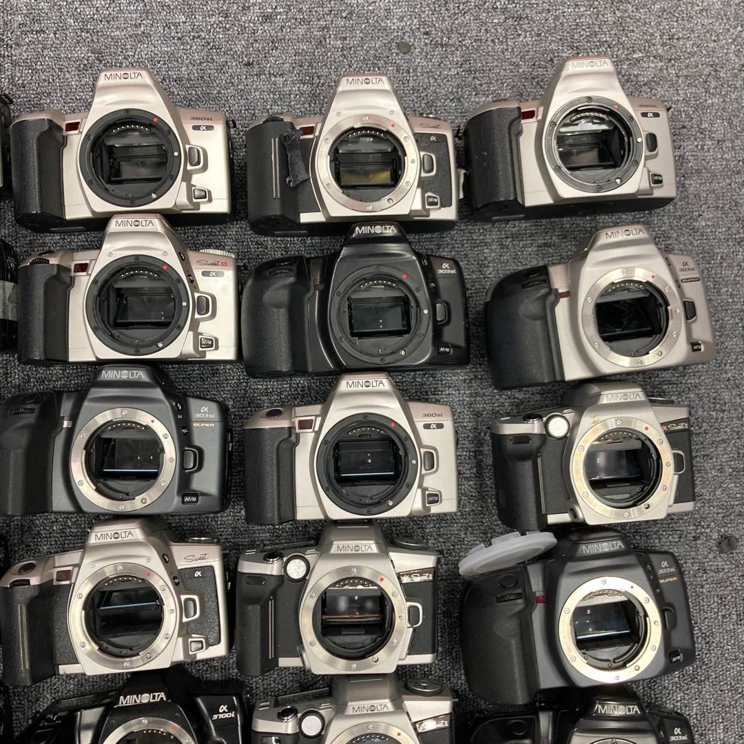 【メ5】計40個 MINOLTA 一眼レフ フィルムカメラ まとめ売り ジャンク