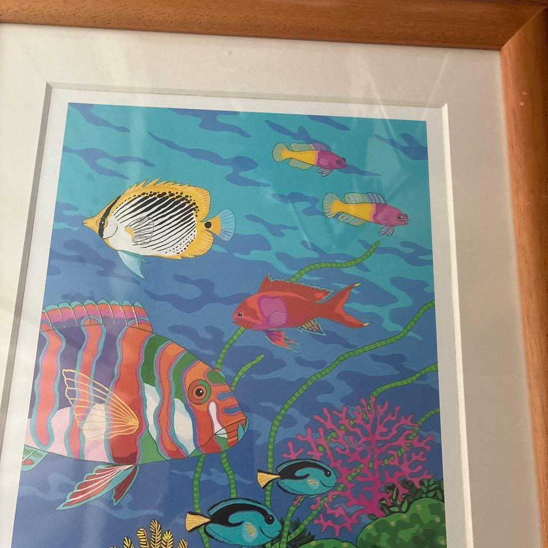 貴重　本人サイン David Ashe シルクスクリーン