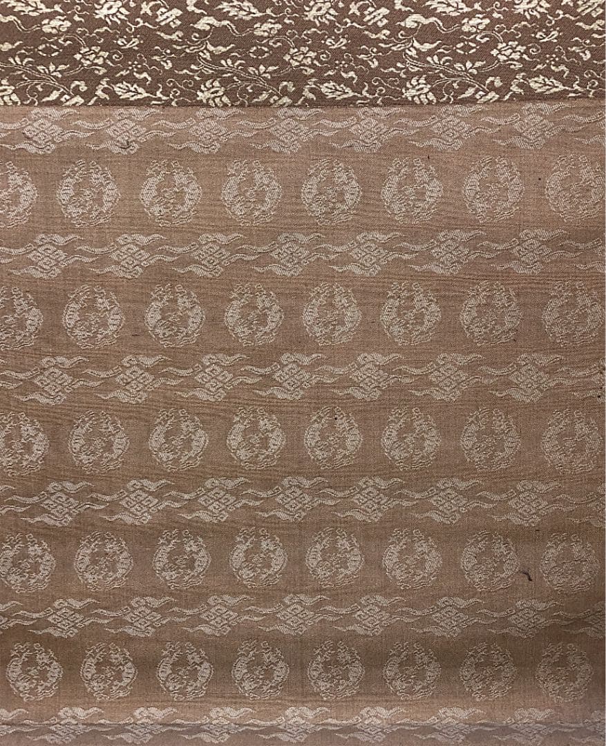 【観音菩薩像 絹本】橋本雅邦画 軸装 共箱無し