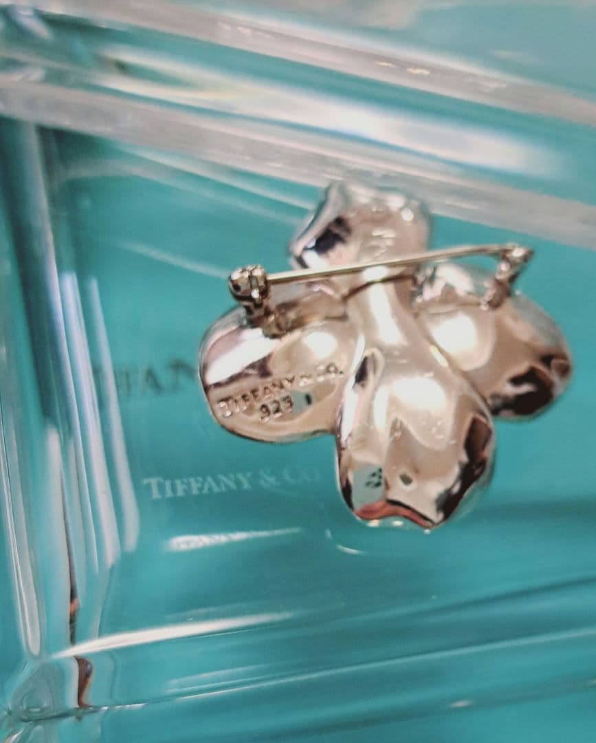 ティファニー 花 ヴィンテージ フラワー ブローチ シルバー 925