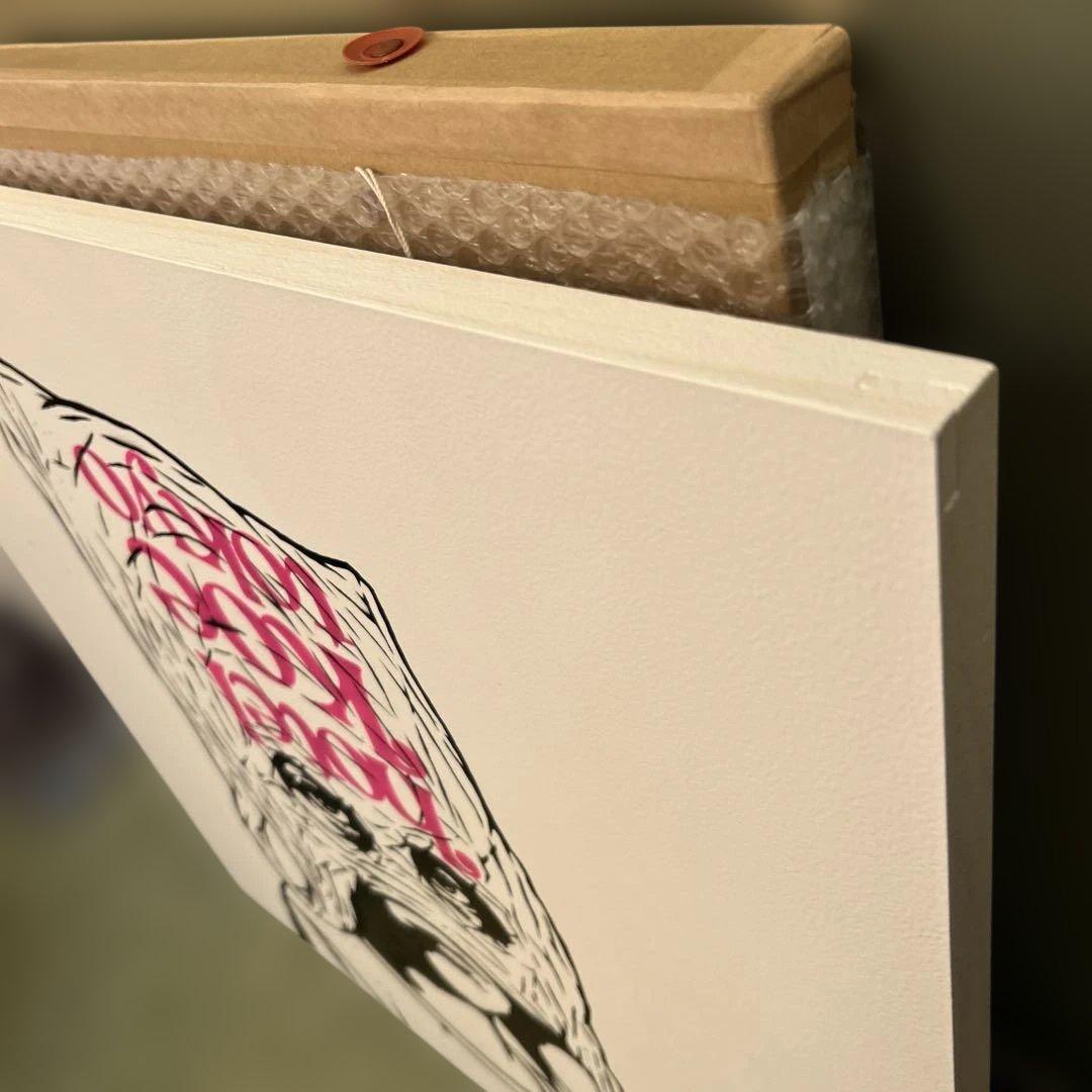 正規品）ヒャクラク　現代アート原画絵画検索用）バンクシー草間弥生カウズ油彩版画