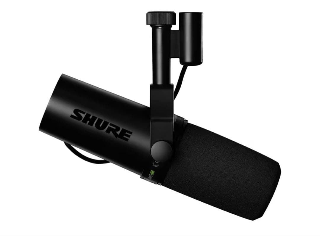【美品】SHURE シュア ダイナミックマイク SM7dB （プリアンプ内蔵）
