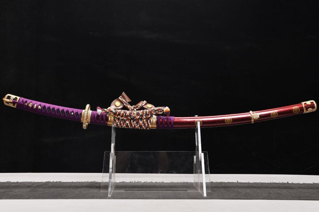 桜太刀 日本刀 模造刀 居合刀 武士道 武蔵 鑑賞用 手鍛造打