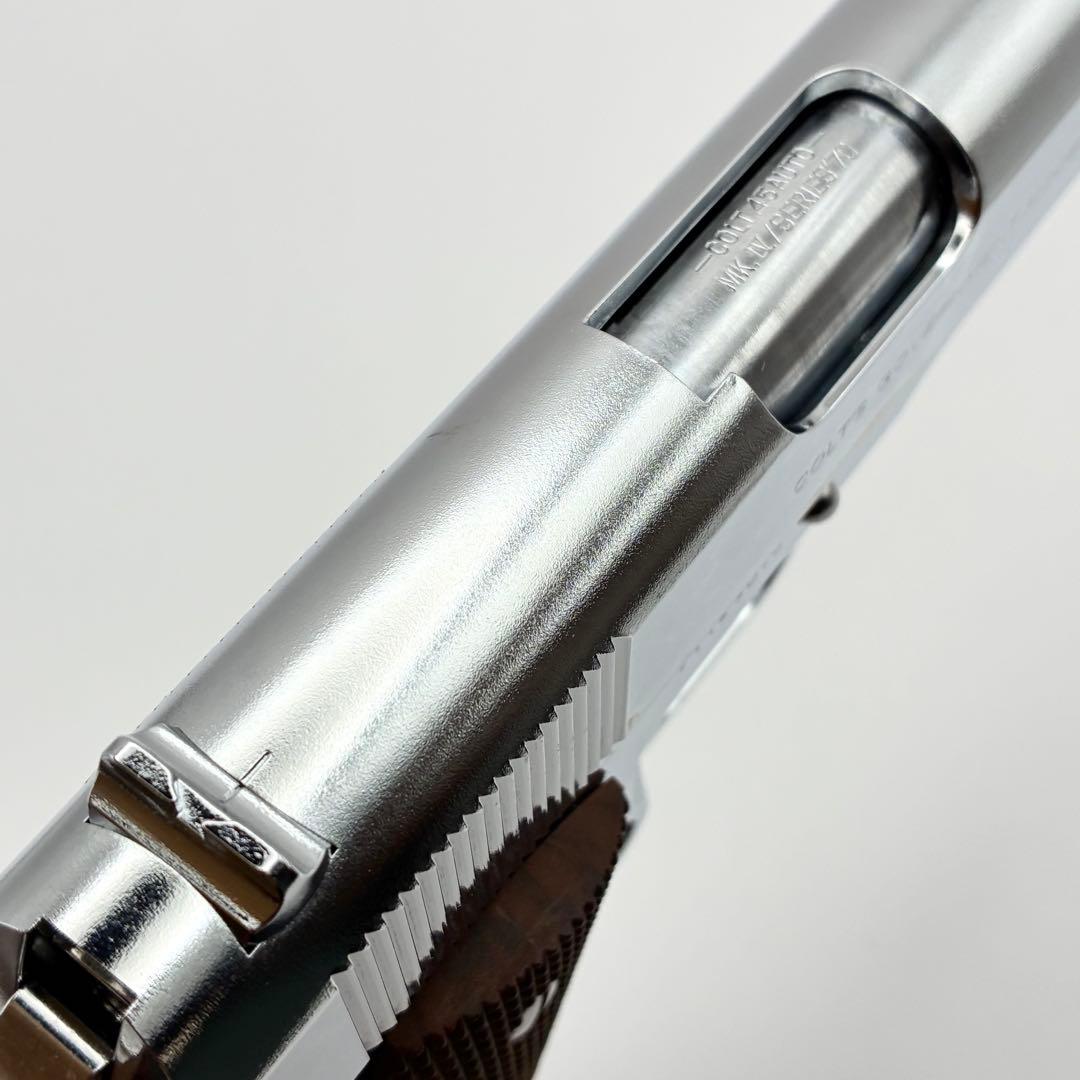 TOKYO MARUI 東京マルイ コルトガバメント ニッケルフィニッシュ
