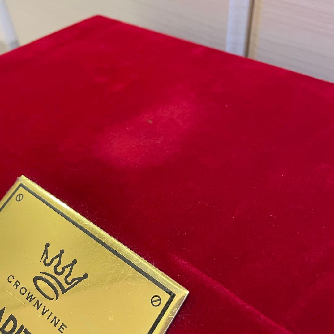 クリスタルデキャンタ　トラディション　スタイル　ブランデー　ブルー