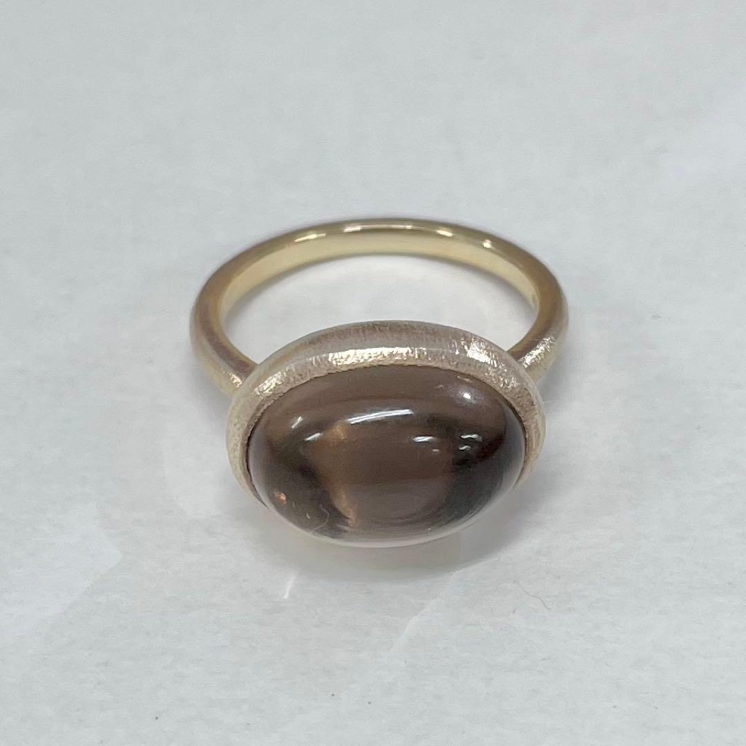 Fruitsjolie フリュイジョリ スモーキークォーツ リング 13号
