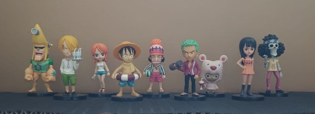 ワーコレ　ストロングワールド　麦わらの一味　船上服　ワンピース　　フィギュア