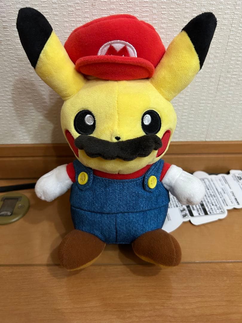 ポケモンセンター限定 マリオピカチュウ ぬいぐるみ
