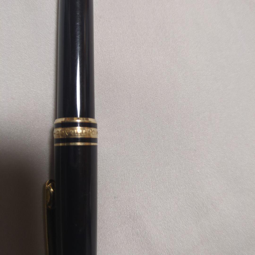 モンブラン　ボールペン マイスターシュテュック　164 黒　金色のアクセント