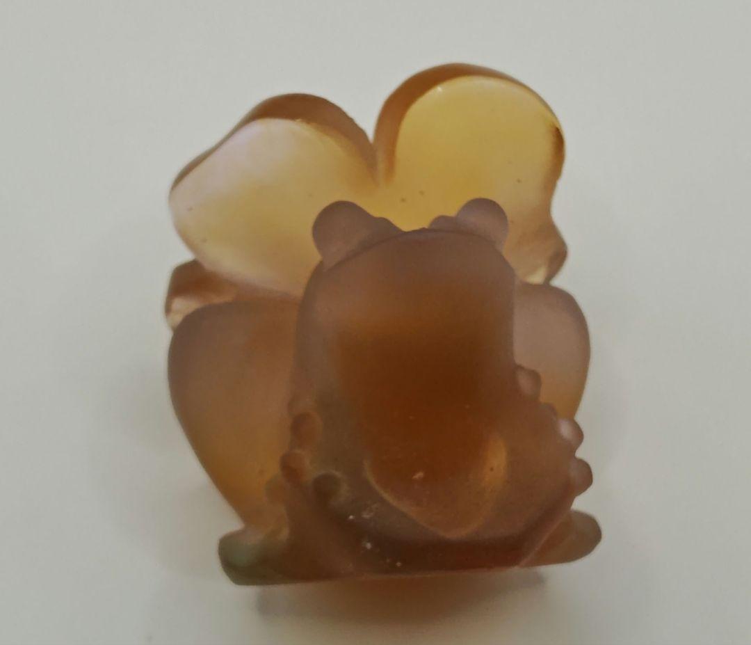 Daum ドームのラッキーフロッグ、かえるの置物　蛙　カエル