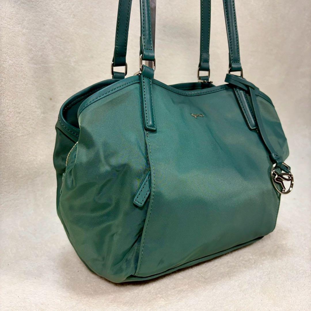 【美品✨】アニエスベー　ナイロン　2way トートバッグ ショルダーバッグ　肩掛