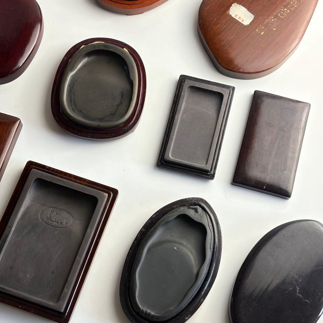 書道具 中国 硯 すずり 5点 まとめて