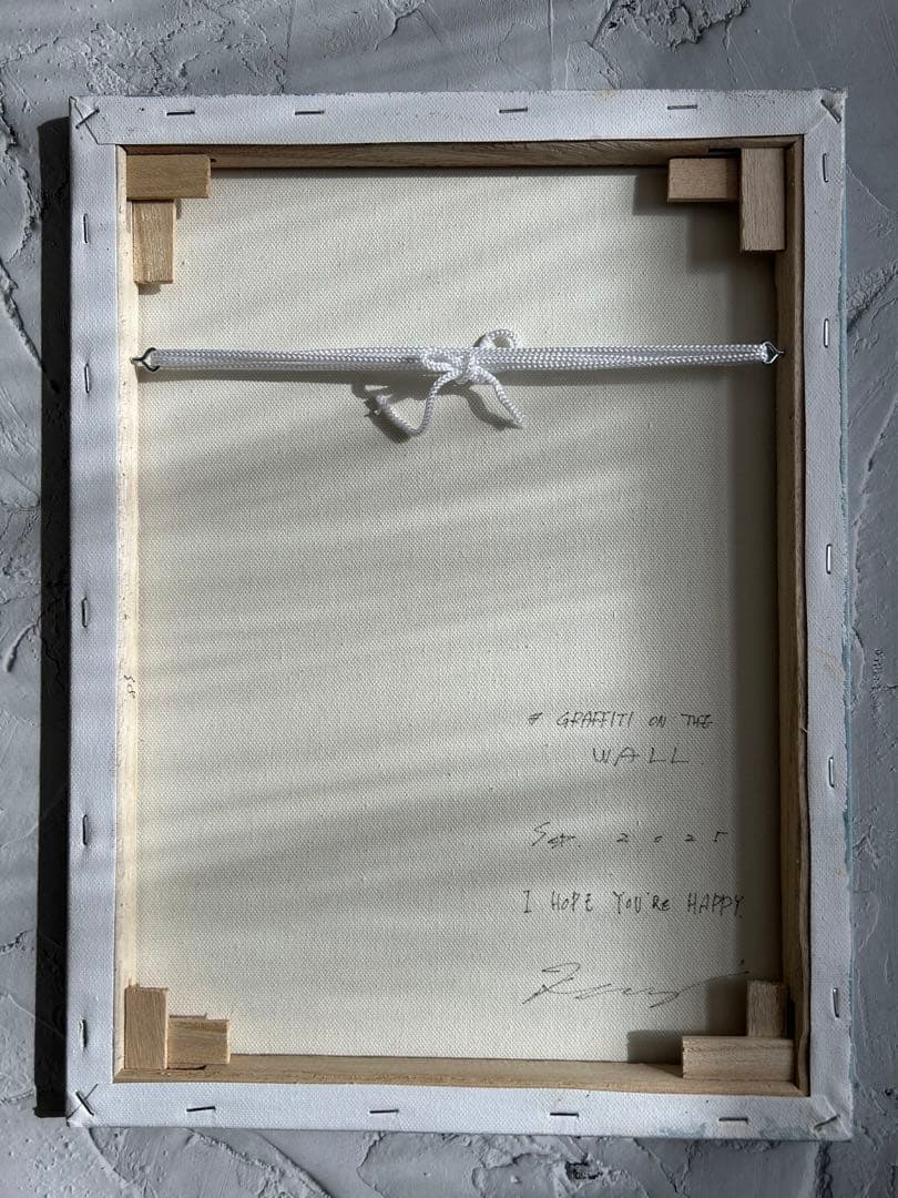 原画/猫/モダンアート/インテリア/Graffiti on the wall