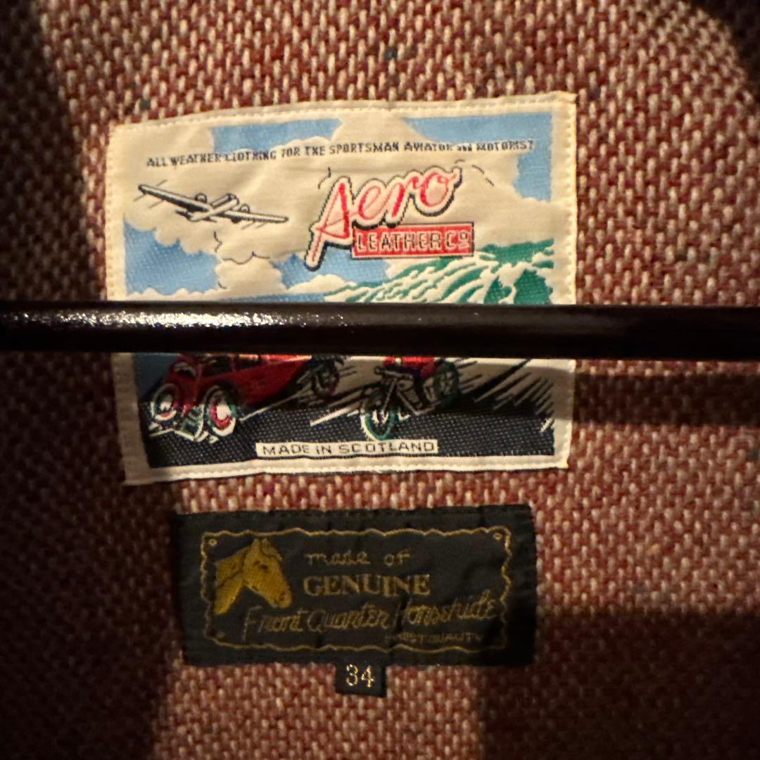 Aero Leather Co. 90s ハーフベルト34