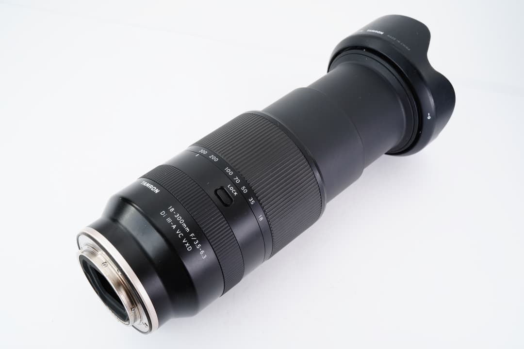 【美品】TAMRON 18-300mm 高倍率ズーム 手振れ補正 ソニーE
