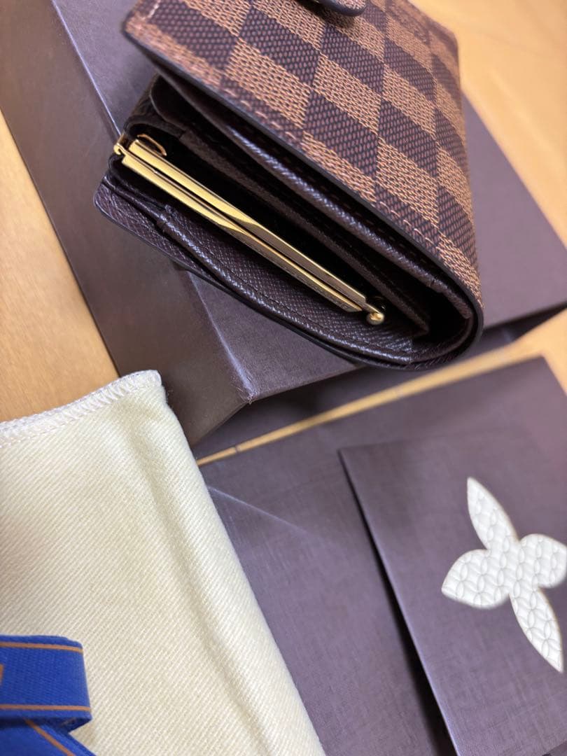 美品　LOUIS VUITTON ダミエ ポルトフォイユ　 ヴィエノワ　財布