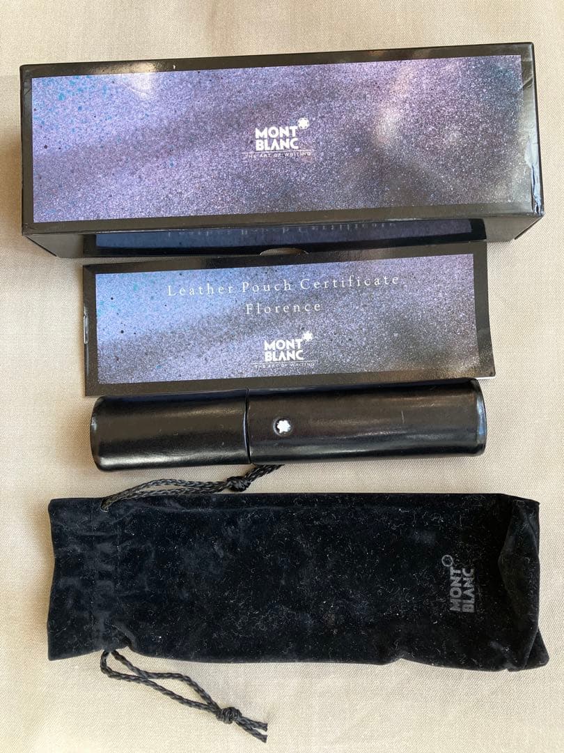 ネ*ギ様 MONT BLANC No. 149 万年筆 インクボトル付き　ペンケ