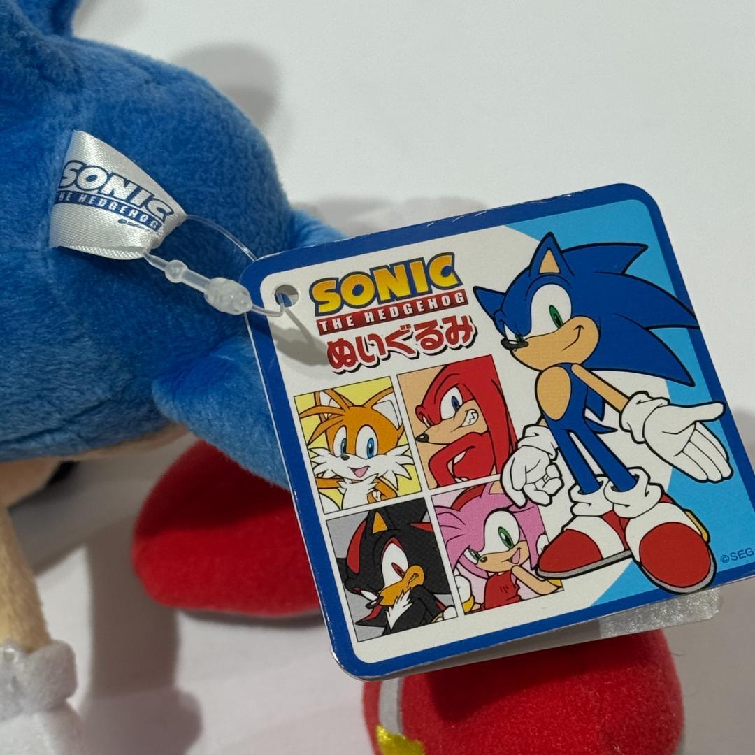 希少 ソニック M 三英貿易　ぬいぐるみ SEGA SANEI 2012