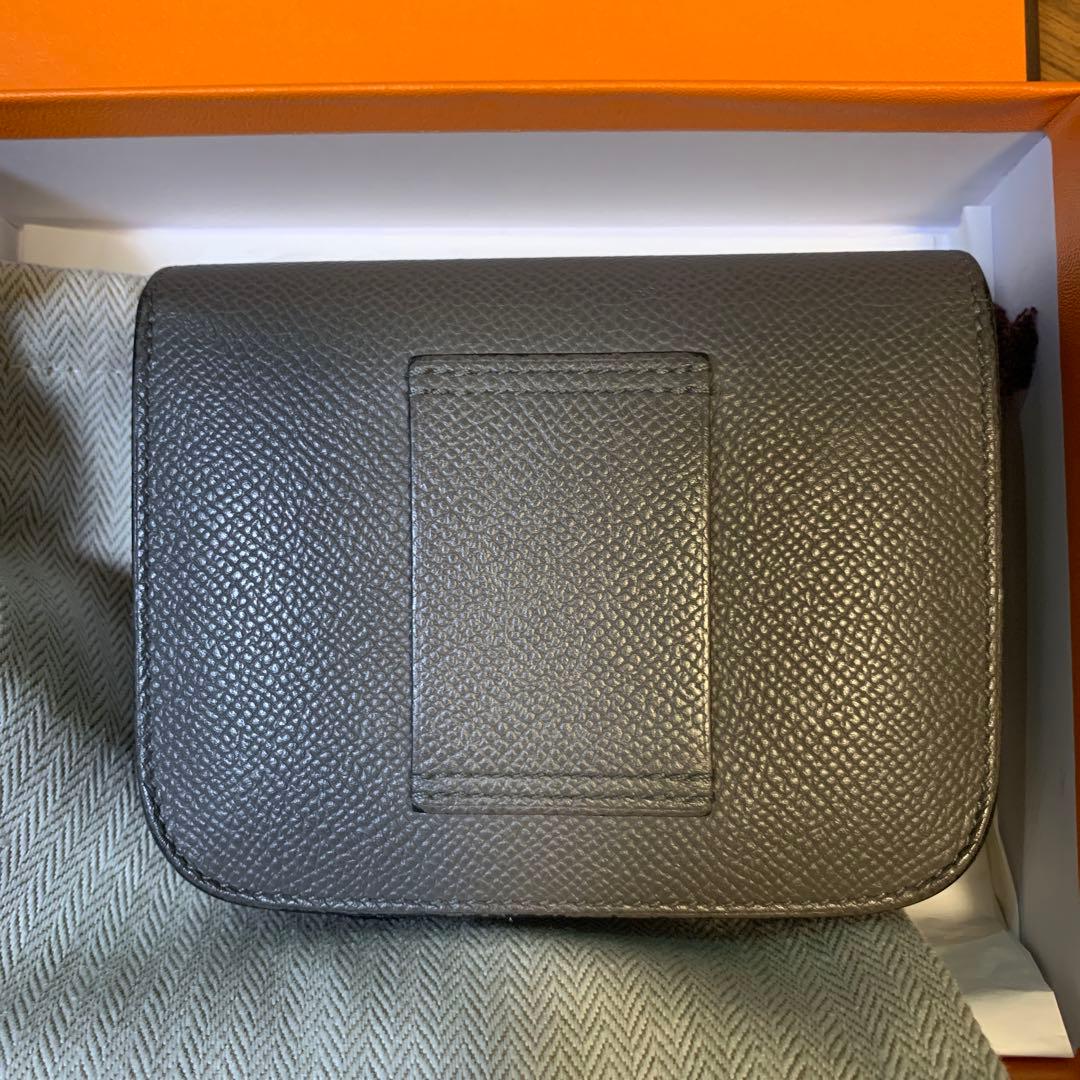 エルメス コンスタンス スリム エプソン SV金具 U刻印 グリメイヤー