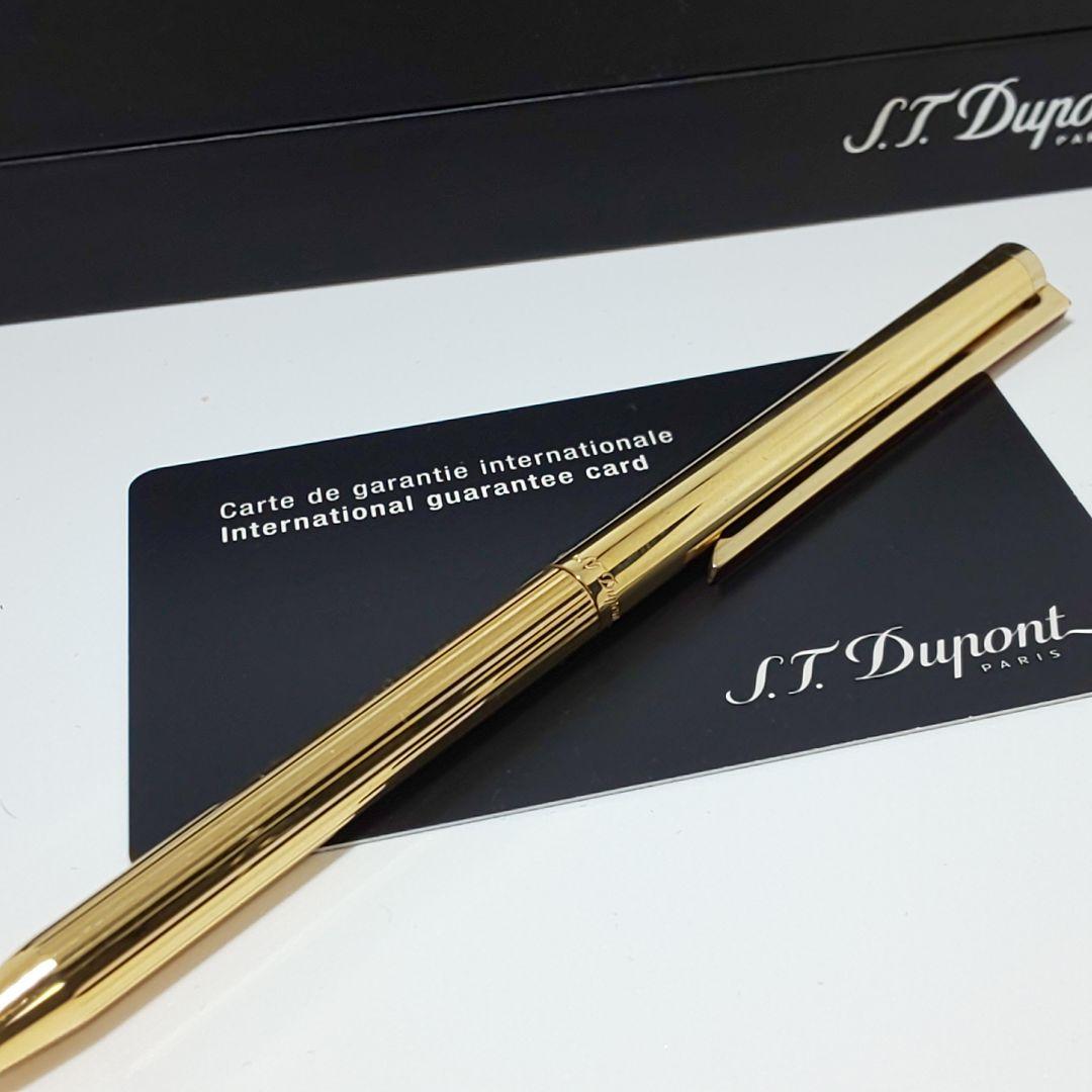 【未使用】S.T.Dupont デュポン ボールペン&シャープペン ゴールド