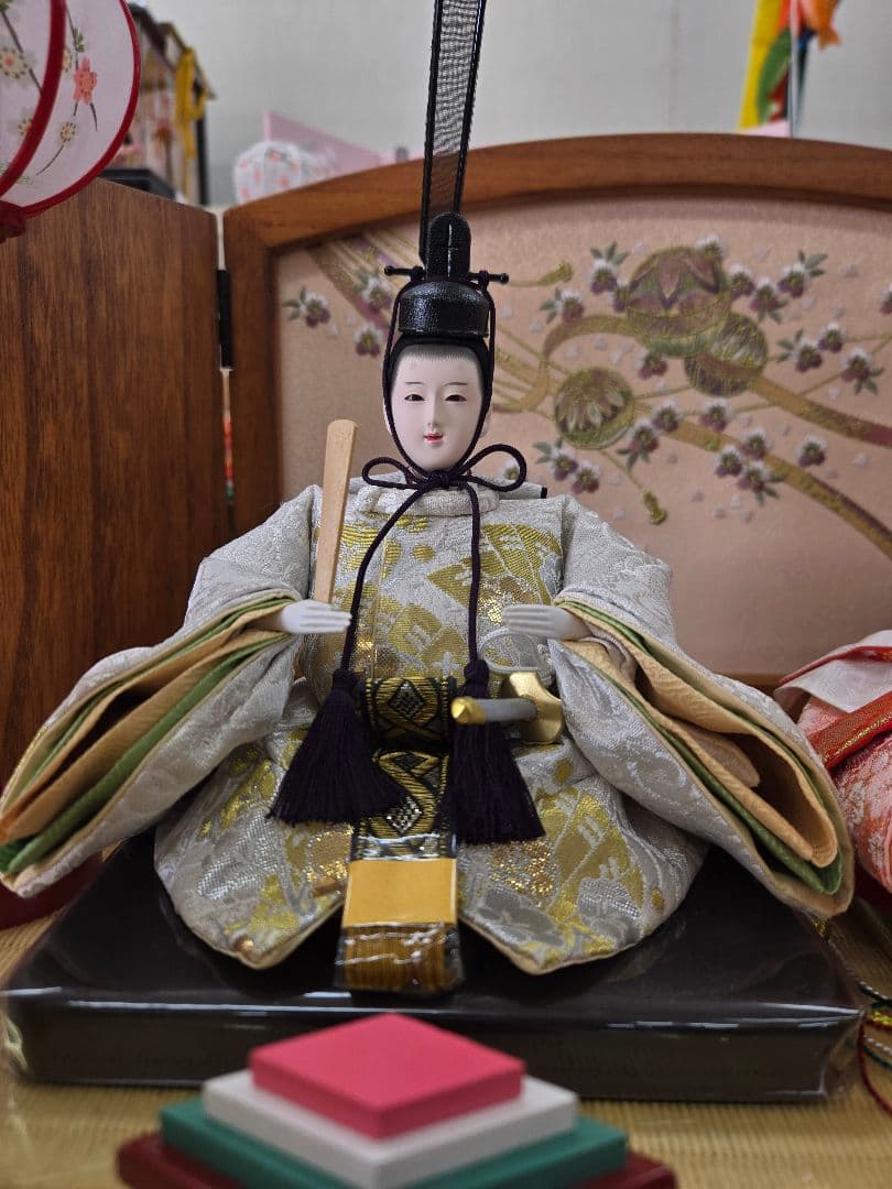 【展示品限り】雛人形 収納飾り　※閉店セール 　6