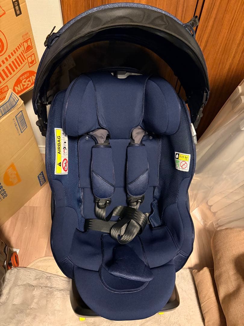 アップリカ マモリラ ケープネイビー NV 美品