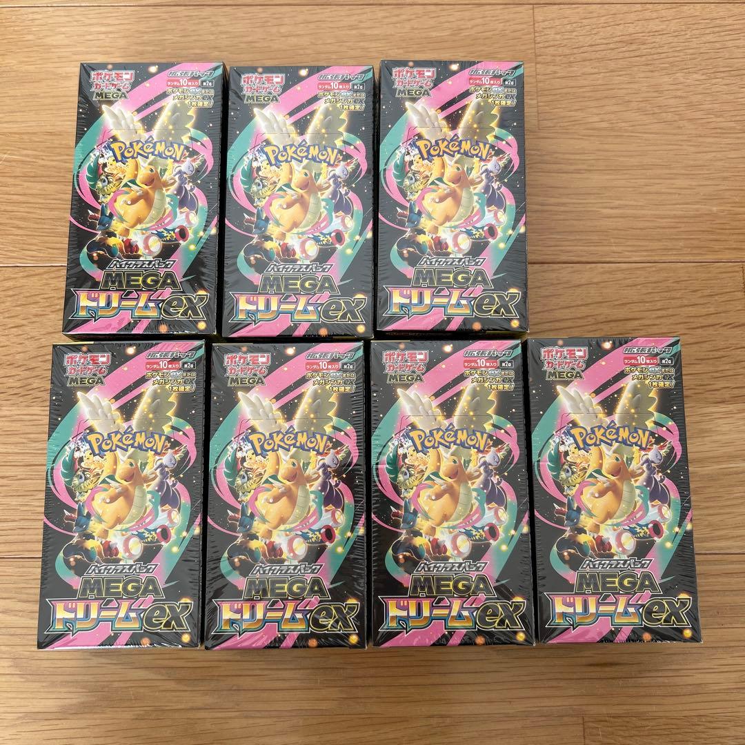 メガドリームEX 7box シュリンク付き　MEGAドリーム