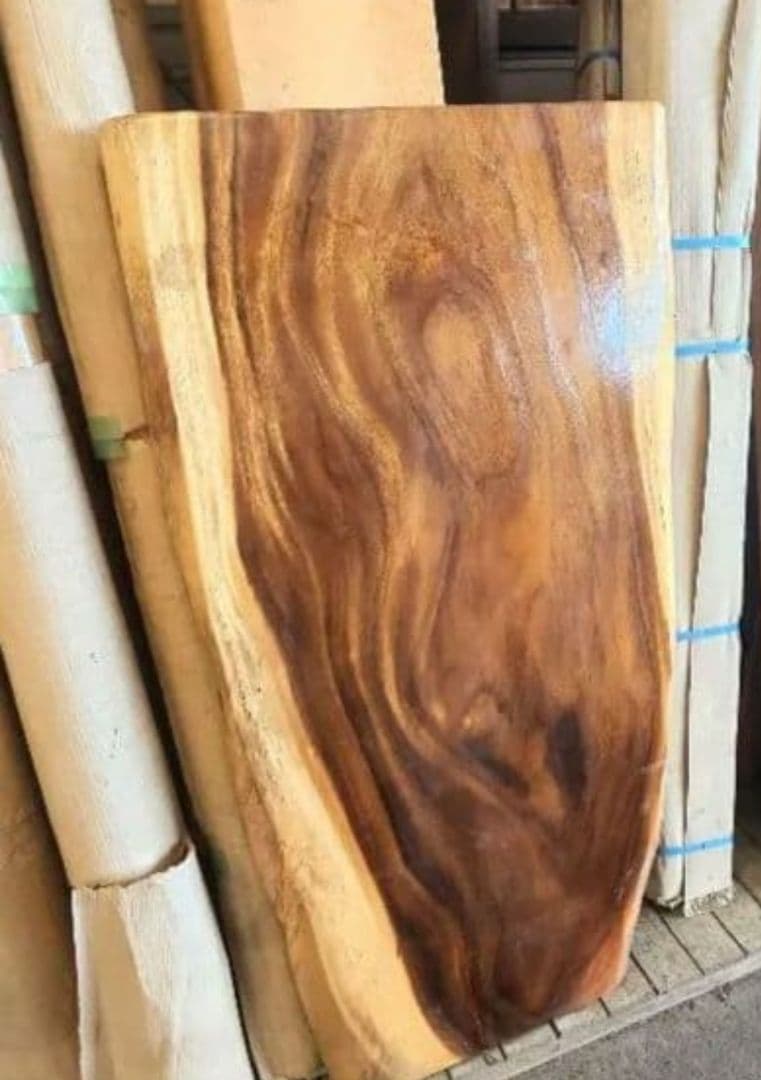 最終価格　モンキーポッド　一枚板　カウンター　ダイニングテーブル　ウォールナット